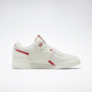 Adidasy Damskie Reebok Workout Lo Plus Różowe/Czerwone/Różowe PL 53DGZLA